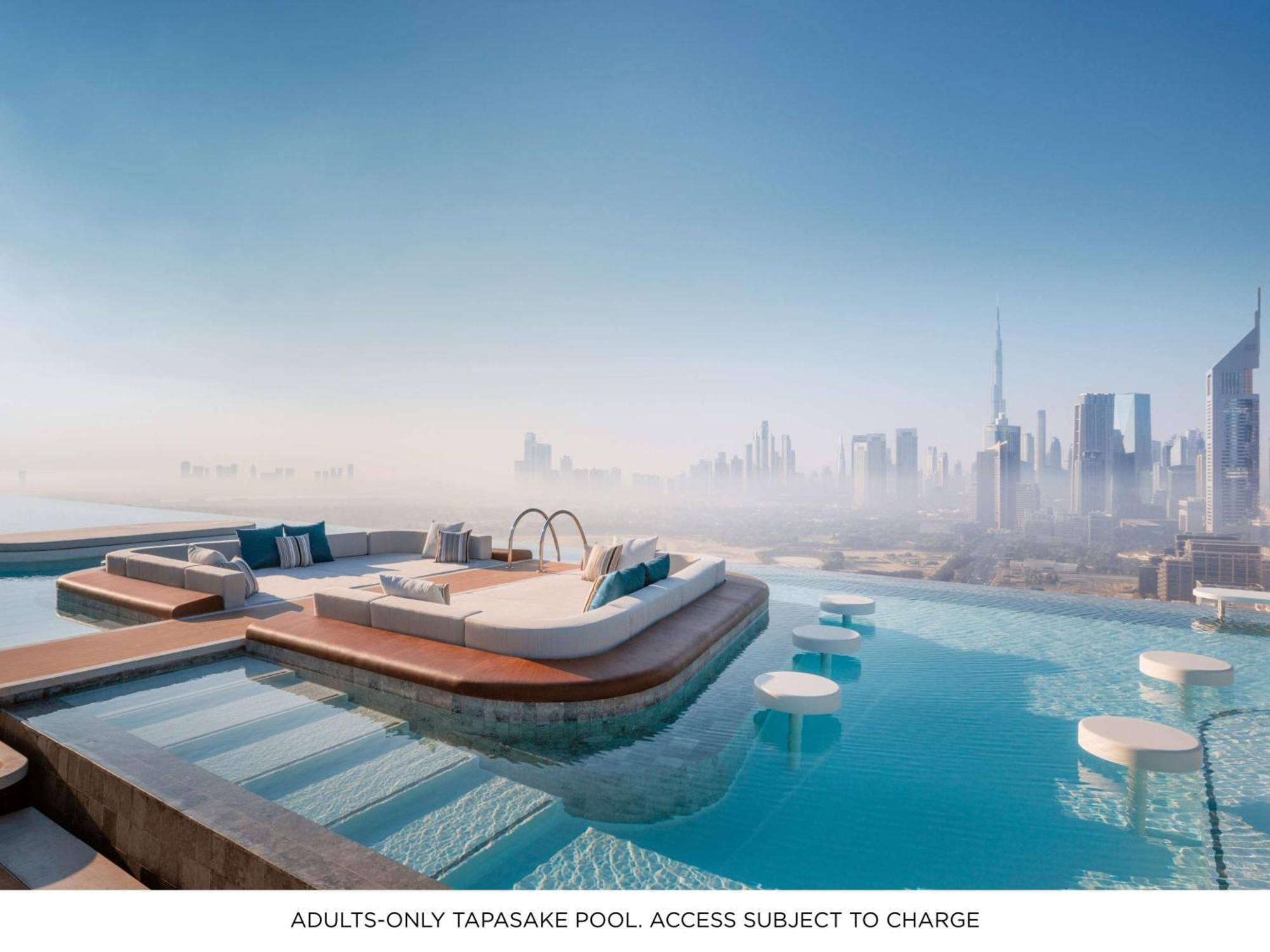 One&Only One Za'Abeel Hotel Дубай Екстериор снимка Tapasake Pool